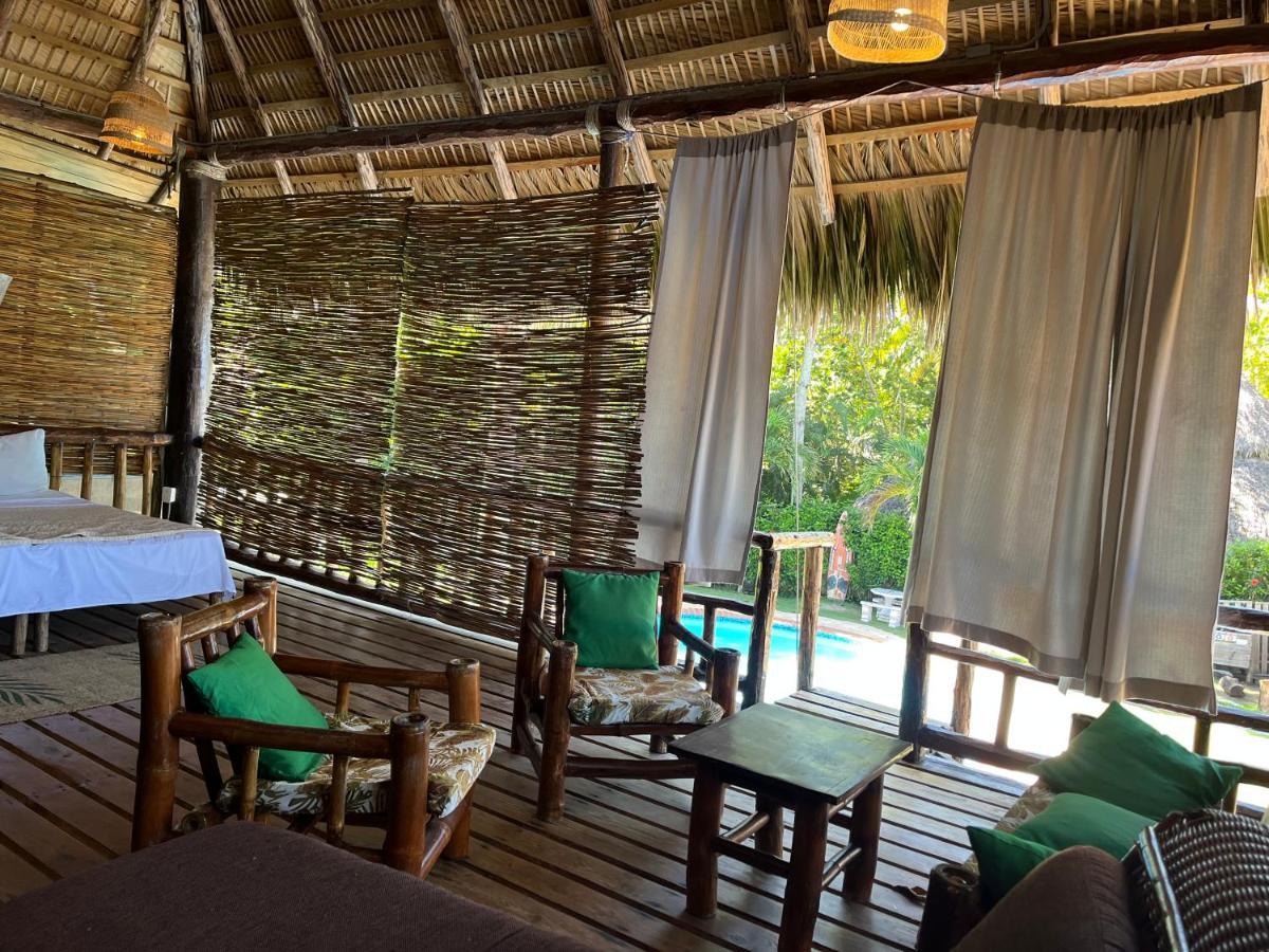Beach Cabarete Ecolodge De Luxe Maravilla Encuentro Surf, Kite Ngoại thất bức ảnh