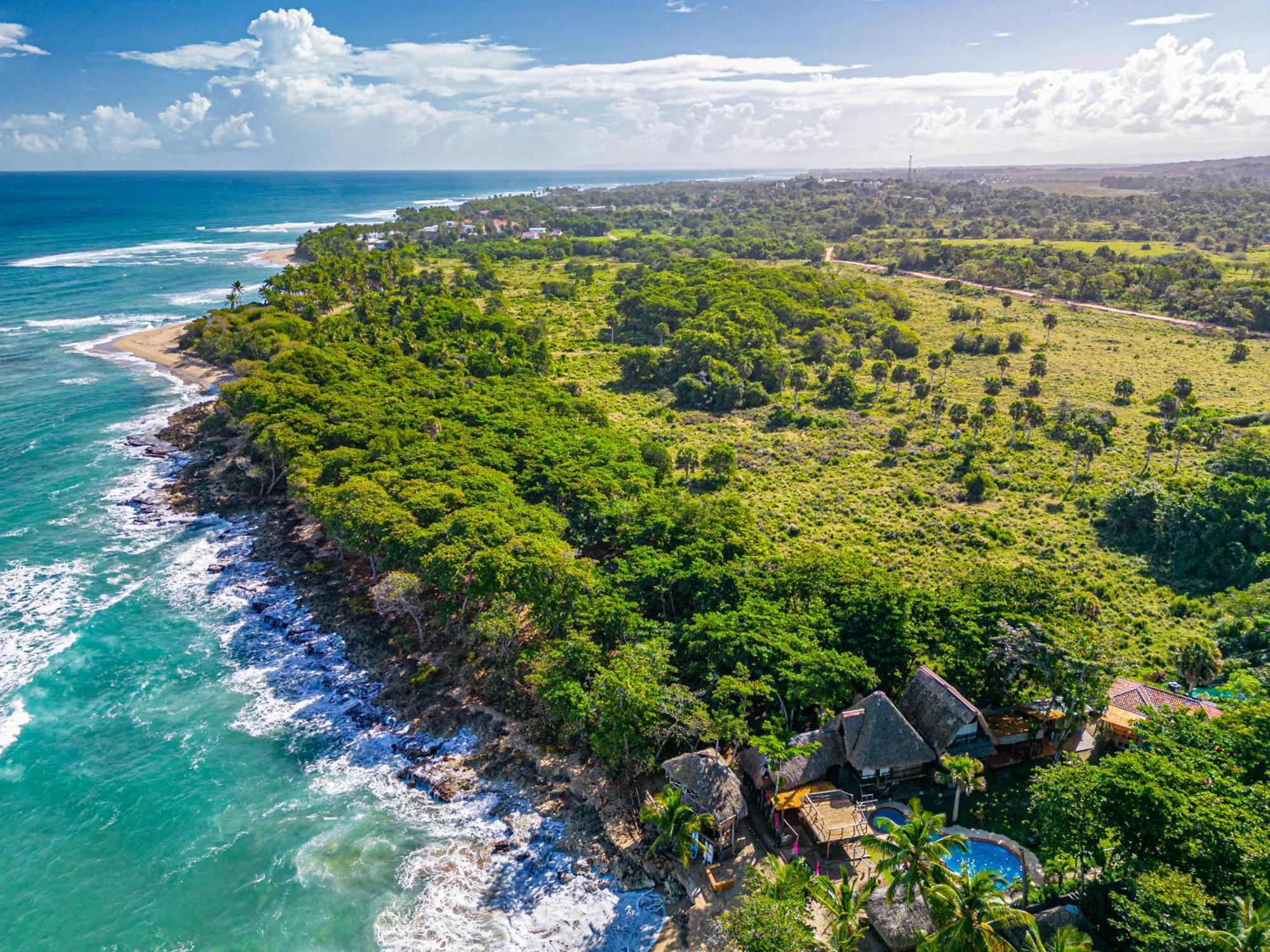 Beach Cabarete Ecolodge De Luxe Maravilla Encuentro Surf, Kite Ngoại thất bức ảnh